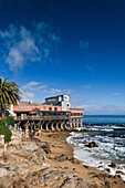 USA, California, Central Coast, Monterey, Cannery Row area, morning