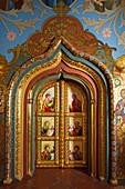 Russia, Kostroma Oblast, Golden Ring, Kostroma, Monastery of Saint Ipaty, Trinity Cathedral, interior doorway
