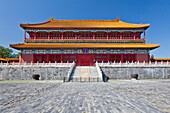 The architecture of the Forbidden City, Beijing, China, Asia.