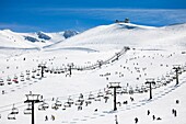 Sierra Nevada ski resort, Granada province, Andalusia, Spain.