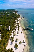 Aerial View, Islamorada Key, Florida Keys, Florida USA