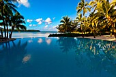 The Le Meridien Isle of Pines beach resort hotel, Baie d´Oro Oro Bay, Ile des Pins Isle of Pines, New Caledonia