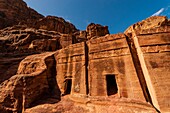 Tombs, Petra Archaeological Park, Petra, Jordan