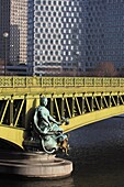 Pont Mirabeau over River Seine, Paris, Ile-de-France, France