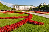 Mirabell Palace and Gardens in Salzburg, Austria, Europe