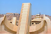India, Rajasthan, Jaipur, Jantar Mantar observatory