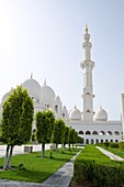 Sheikh Zayed Mosque in Abu Dhabi City