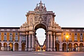 Plaza of Commerce, Lisbon, Portugal, Europe