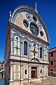 Santa Maria dei Miracoli church, in Cannaregio, Venice, Italy