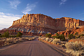 Along the Waterpocket Fold, Scenic Drive, Capitol Reef National Park, Utah, USA, America