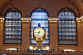 Clock at Grand Central station, Manhattan, New York City, New York, USA