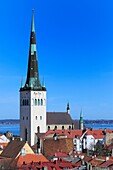 St  Olaf´s church, Historic Centre Old Town, Tallinn, Estonia