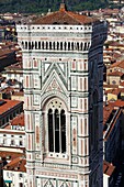 Giotto bell tower and Santa Maria del Fiore Cathedral, Florence, Italy