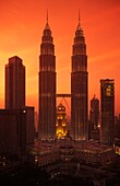 Menara Petronas towers, Kuala Lumpur, Malaysia