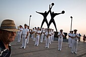 Italy, Apulia, Taranto, army band.