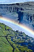 Dettifoss waterfall  Asbyrgi National Park  Iceland