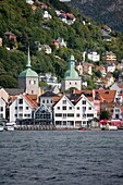 Europe, Norway, Hordaland, Bergen, Bryggen