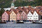Europe, Norway, Hordaland, Bergen, Bryggen