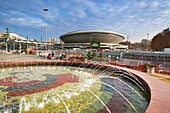 Spodek ´flying saucer´, concerts and sports arena, Katowice, Poland, Europe