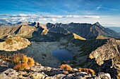 View from Swinca Peak, Tatra National Park, Poland, Europe