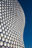 England, West Midlands, Birmingham  Abstract shapes of the modern Selfridges building, part of the Bull Ring shopping centre in Birmingham