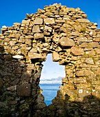 Ruins of Duntulm castle, Isle of Skye, Scotland