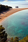 Zlati Rat  Golden Cape beach  Brac island, Croatia