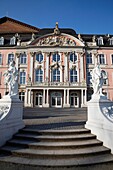 Palace of Trier with sculptures, Trier, Germany