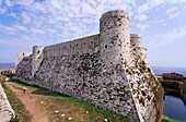 The crusader castle Krak Des Chevaliers, Syria