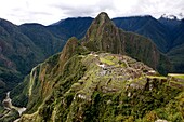 Machu Picchu, The Lost City of the Incas, Andean Cordillera in Peru