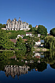 The Chateau Of Montigny-Le-Gannelon On The Banks Of The Loir, Eure-Et-Loir (28), France
