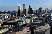 The city view of London from the Dome of St Paul,England,United Kingdom