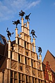 Belgium,Ghent,Building Facade