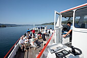 Excursionboat Gaienhofen, Hoeri, Lake of Constance, Baden-Wurttemberg, Germany