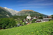 View to Ernen, Valais, Switzerland