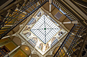 Stairway inside of the Colombischloessle, Archeological Museum, Freiburg im Breisgau, Black Forest, Baden-Wuerttemberg, Germany, Europe