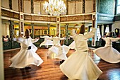 Whirling Dervishes  Istanbul  Turkey.