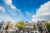 Dutch houses, Amsterdam, Netherlands.