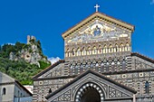 St  Andrew´s Cathedral in the town of Amalfi on the Gulf of Salerno in southern Italy