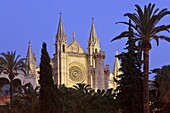 Cathedral of Mallorca, XIII century to century XX, Palma, Majorca, Balearic Islands, Spain