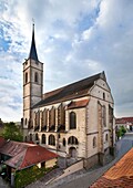 St. Vitus church, Northwest view, Iphofen, Bavaria