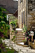 Village of Saint-Cyprien in Dordogne, France, Europe