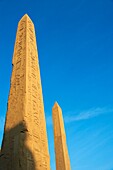Egypt, Nile Valley, Luxor, Thebes, Karnak Temple, UNESCO World Heritage Site, Obelisks of Hatshepsut