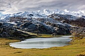 Lake Ercina, Covadonga, Picos de Europa National Park, Asturias, Spain