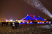 Tollwood Winterfestival 2012, Weihnachtsmarkt, München, Oberbayern, Bayern, Deutschland