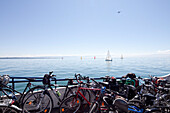 Ride on the ferry, Lake Constance, Baden-Wuerttemberg, Germany