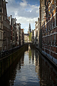 Buildings and Canal, Amsterdam, Netherlands