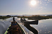 Bei Nga Phe Chaung auf dem Inle See, Myanmar, Burma, Asien