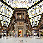 Rinascente, Shopping hall  n Art Nouveau style, UNESCO World Heritage Site Rome, Rome, Latium, Lazio, Italy