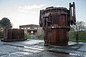 Museum on the grounds of former NATO rocket-base, Langen Foundation,  near Neuss, North Rhine-Westphalia, Germany